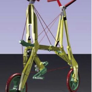 La minibici da zaino da tenere  in barca e aprire appena toccata terra