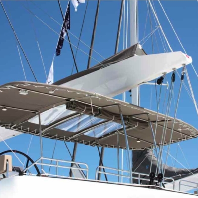 Sunbrella Marine, per i tendalini  fotovoltaici serve stoffa da campioni