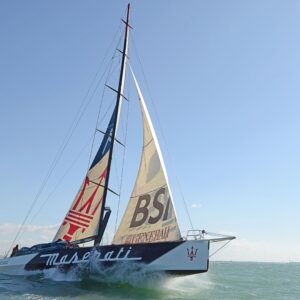 Soldini e il Vo70 Maserati volano  sulla rotta da Cadice da San Salvador