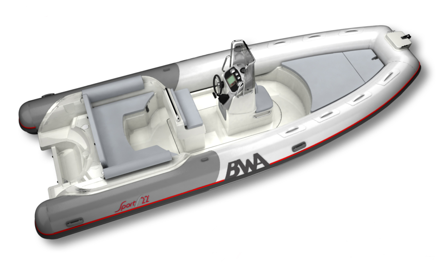 Bwa 22 Sport Gt: il gommone è maxi,  ma il prezzo è incredibilmente mini...