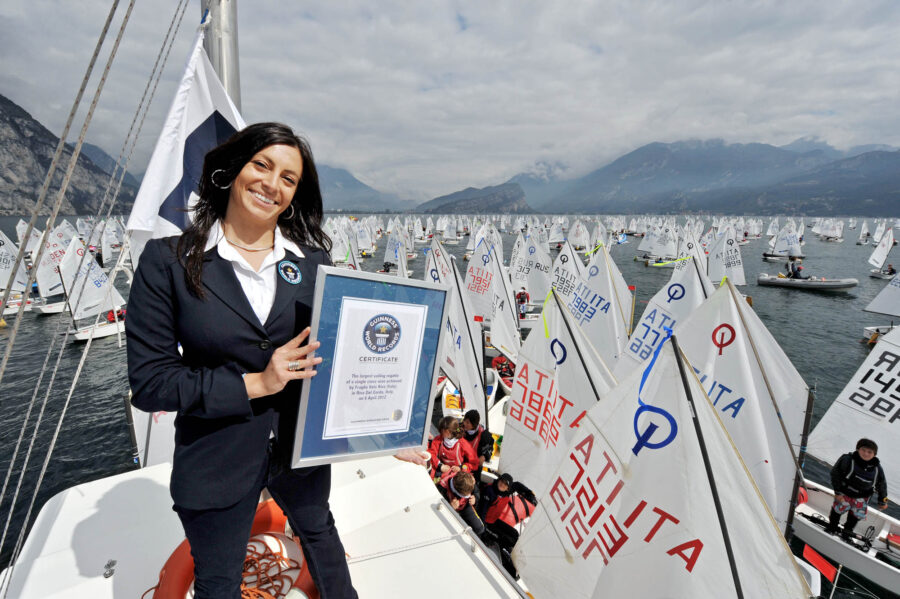 Meeting del Garda Optimist da Guinness  dei primati: in 1039 per la 30a edizione