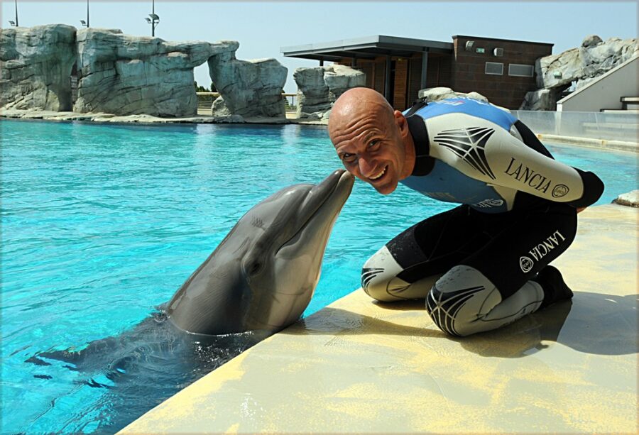 L'uomo pesce Gianluca Genoni? E pensare  che da piccolo aveva paura dell'acqua