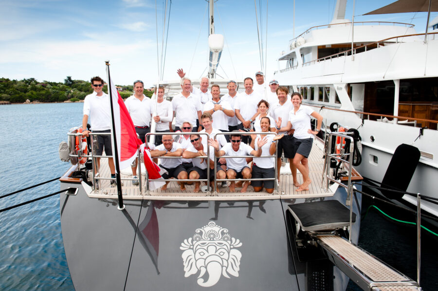 Loro Piana Regatta 2012, davanti all'Aga Khan  Ganesha è incoronata regina dei superyacht