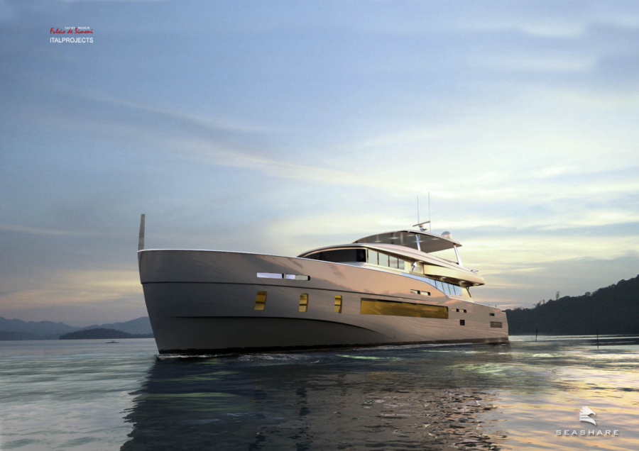 Seashare 23, lo yacht più bello  mantiene bellissima la natura