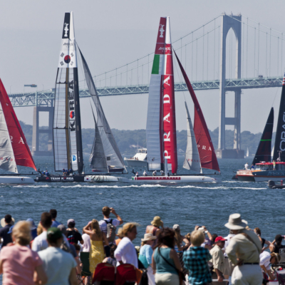 Newport, patria dell'America's Cup,  s'inchina davanti a Luna Rossa-Piranha