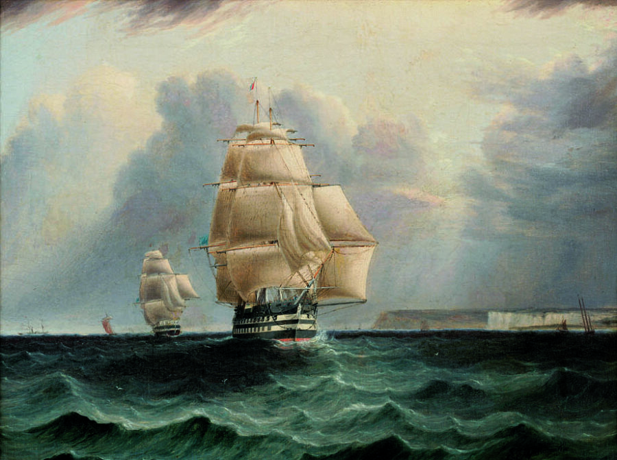 Dipingere il mare è una passione profonda  che si è tramandata in casa Buttersworth