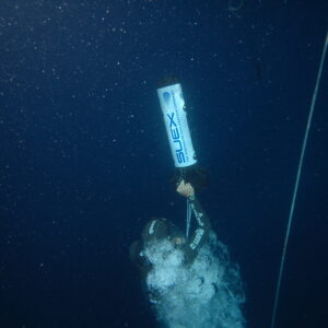 Gianluca Genoni in apnea a -160 metri:  è il suo 17° record mondiale