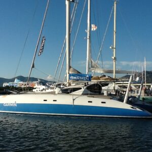 Garmin Marine Lab, il catamarano  laboratorio analizza la navigazione