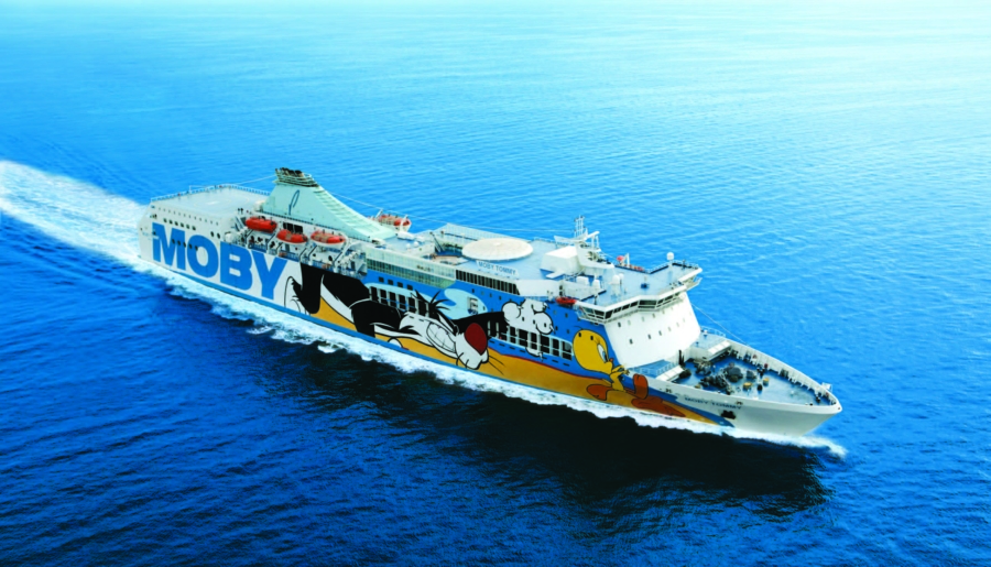 Piombino - Olbia, dal 1 giugno riparte  il servizio di traghetti Moby Lines