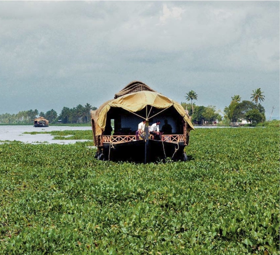 Houseboat? In India si chiamano  Kettuvallam e navigano nel Kerala