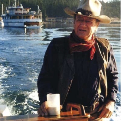 John Wayne, il cowboy che cavalcava  le onde al timone della Wild Goose