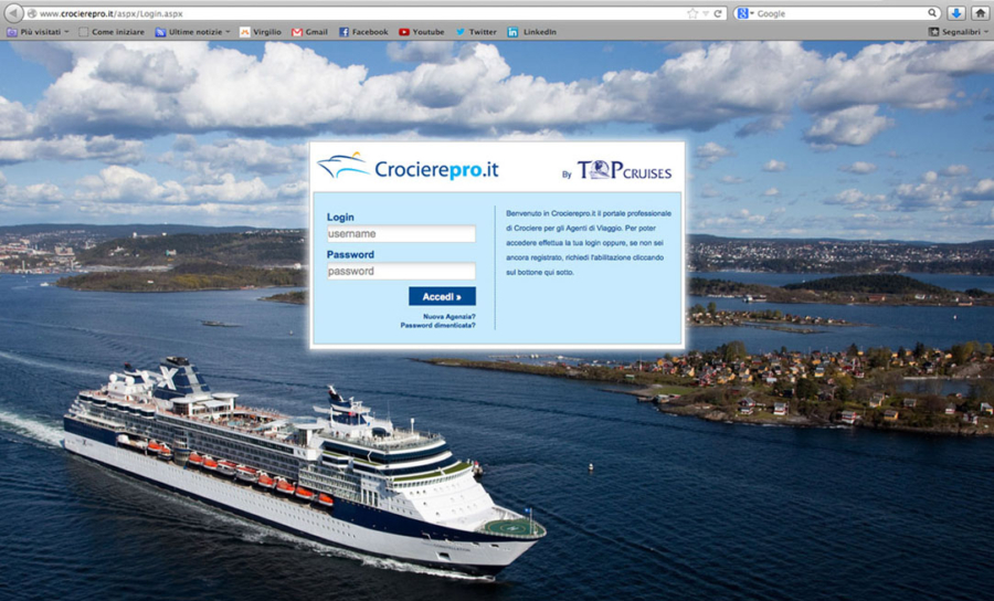 CrocierePro.it, nel mare di Internet  gli agenti di viaggio approdano qui...