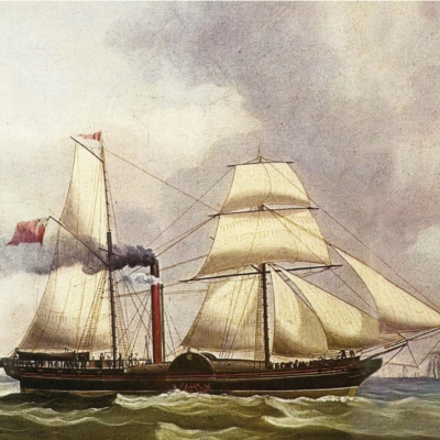 Il viaggio sul veliero che cambiò  la vita di Benjamin Franklin