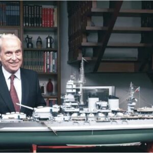 Il modellino di nave irripetibile?  Per costruirlo ci sono voluti 47 anni