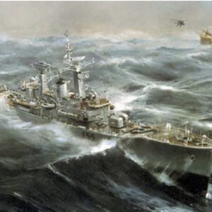 L’ufficiale al comando delle operazioni  artistiche della Marina neozelandese