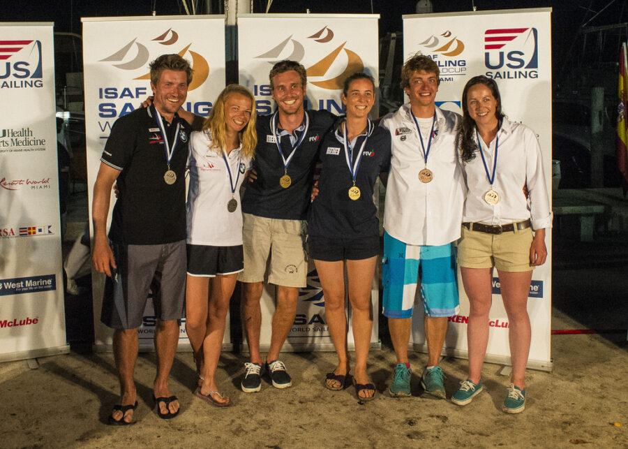 Isaf Sailing World Cup, a Miami  l'Italia brilla con vincitori e vinti