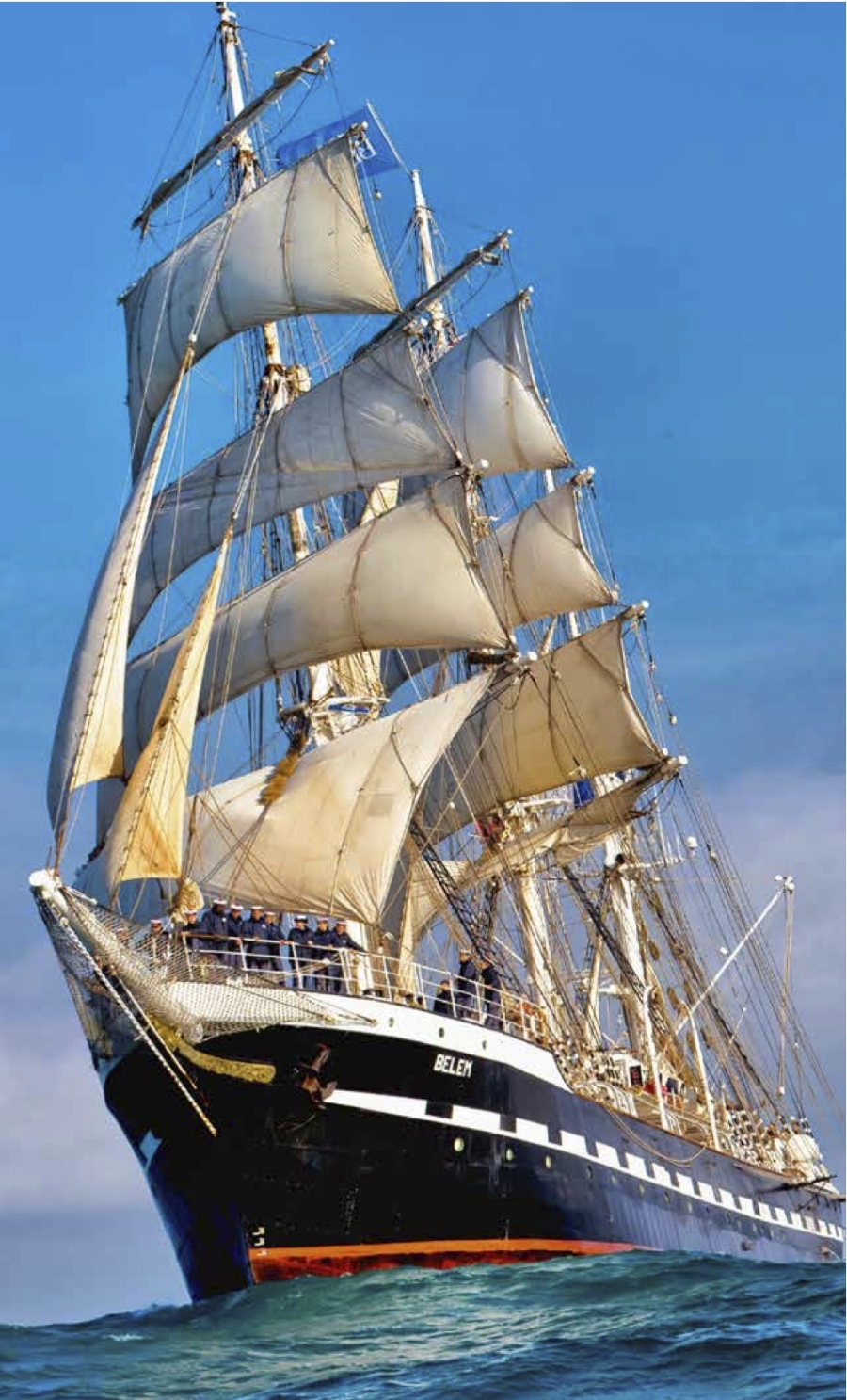 Belem, la nave che ha cambiato faccia  tre volte restando sempre bellissima