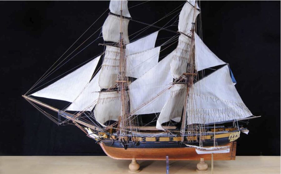 Cygne, il brigantino che aveva nel destino  una vita in mare breve e infelice