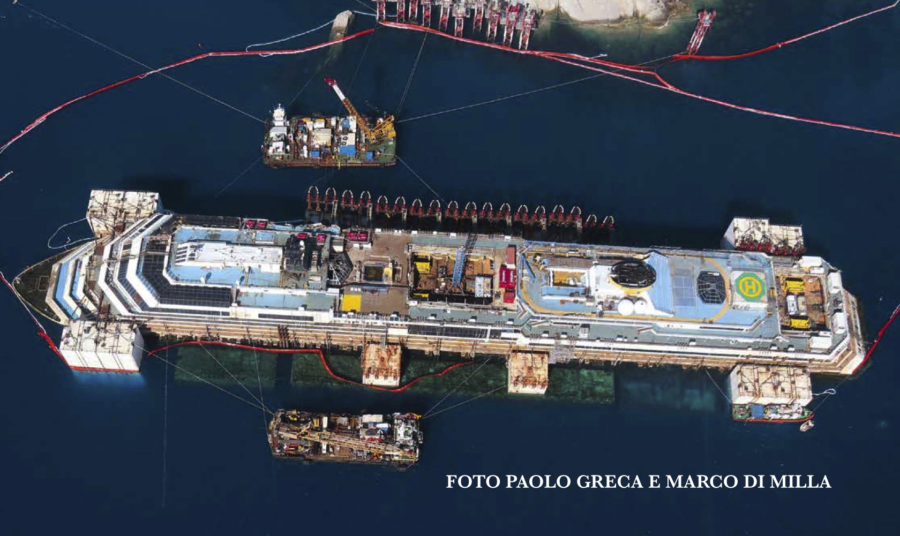 Costa Concordia, il recupero  da record raccontato fino in fondo