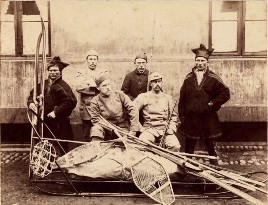 Nansen, l'esploratore che attraversò   la Groenlandia con gli sci ai piedi