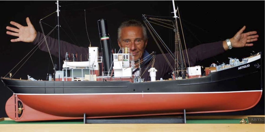 La nave "uccisa" da un'esplosione  rivive grazie a un modellino