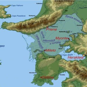 Il tortuoso Meandro della natura  ha ridotto il Golfo di Mileto a un lago