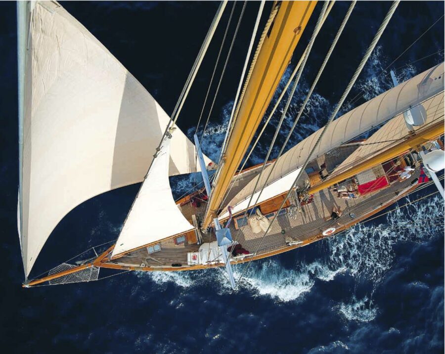 Orianda, lo schooner d'altri tempi  che ha navigato sulle onde del rock