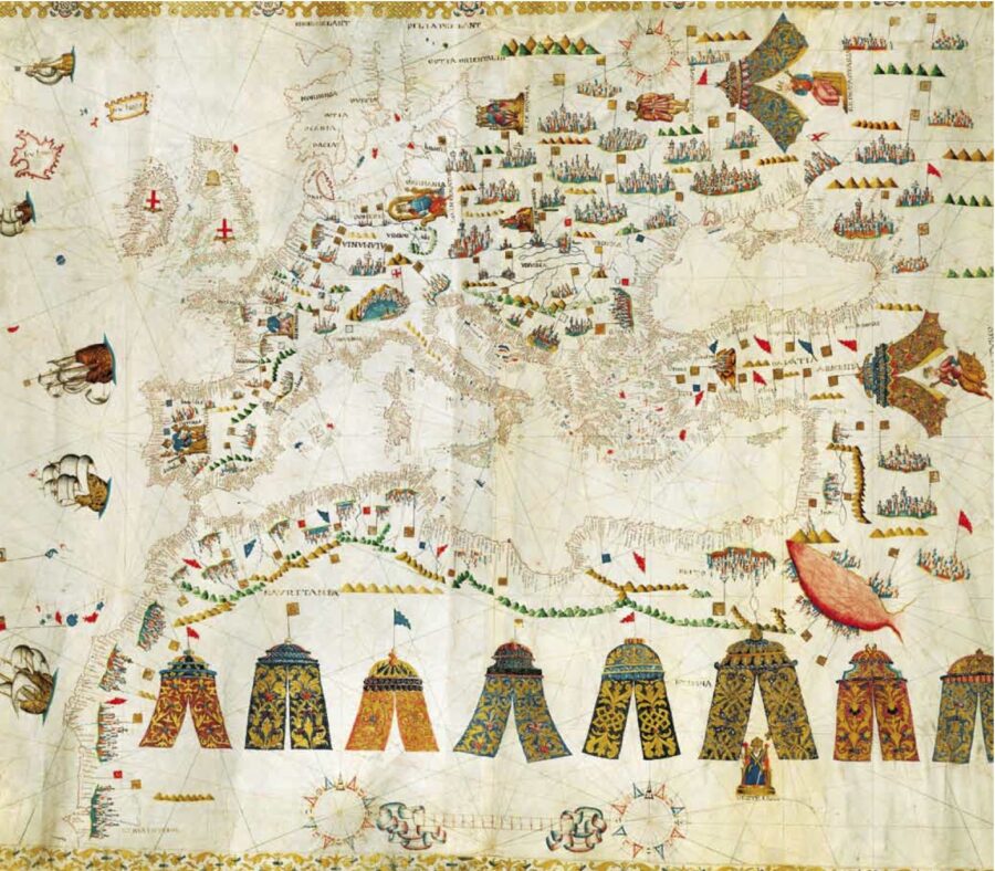 Il portolano di Vesconte Meggiolo  fa scuola di arte, storia e geografia