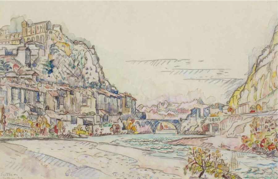 Musée de l'Annonciade, Saint Tropez  vista con l'occhio dei grandi pittori