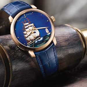 La rotta? È indicata sul quadrante  dell’orologio Ulysse Nardin