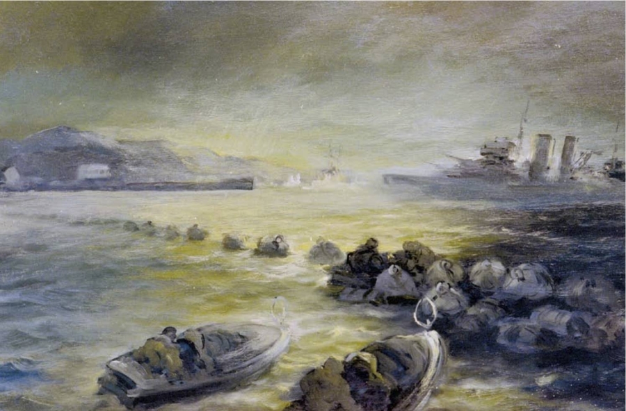 I quadri hanno i colori e le luci del mare.  Ma possono emanare  anche i suoi profumi