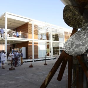 Cantieri Navali di Sestri, dal “ponte”  della nuova sede si vede il futuro