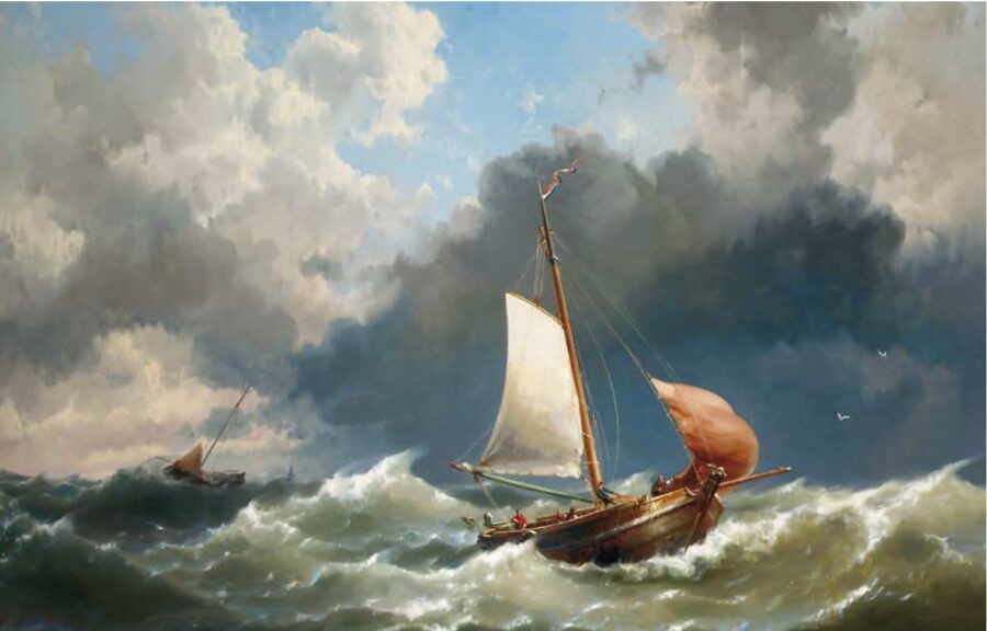 Koekkoek, dipingere il mare può  diventare uno splendido vizio di famiglia