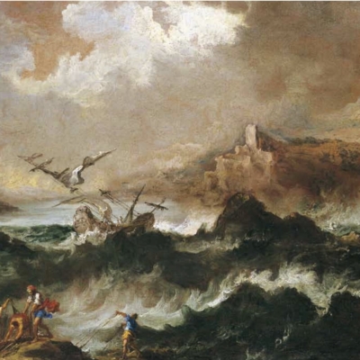 Mare in burrasca, il talento di Marini  l'ha trasformato in capolavori