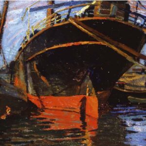 Il Van Gogh di Livorno? Lo incrociavi  in porto a dipingere le navi ormeggiate