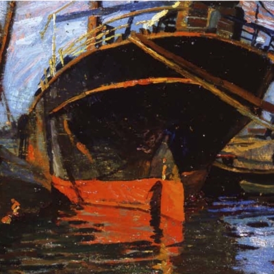 Il Van Gogh di Livorno? Lo incrociavi  in porto a dipingere le navi ormeggiate