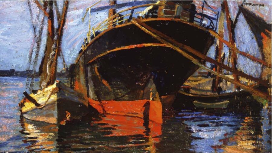 Il Van Gogh di Livorno? Lo incrociavi  in porto a dipingere le navi ormeggiate
