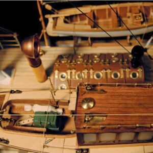 Schaarhorn, il modellino del battello  strano varato dopo 900 ore di lavoro