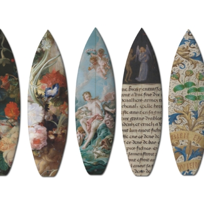 Tavole da surf, quelle dipinte con  opere d'arte sono veri capolavori