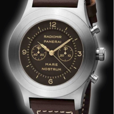 Mare Nostrum Titanio, l'orologio  che riporta Panerai indietro nel tempo