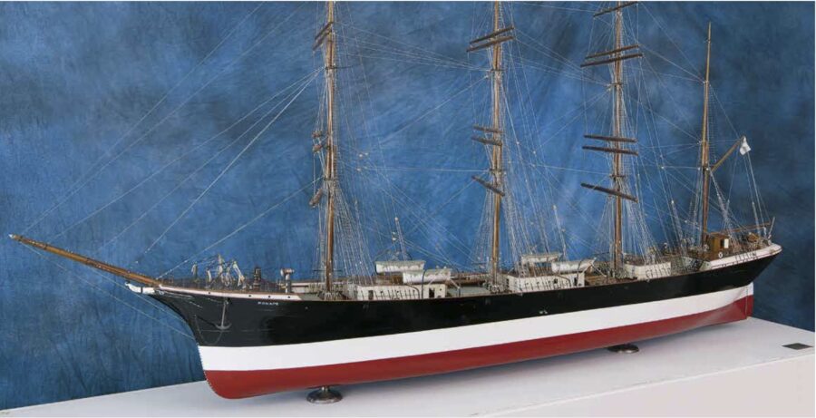 Veliero Ponap, il modello "liberato"  in un campo di prigionia inglese