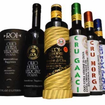 Olio di olive taggiasche, un tesoro  degno di un re. Anzi, d'un Roi...