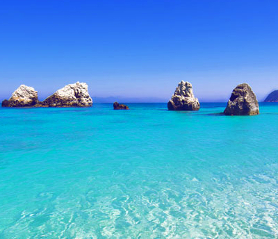 Spiagge bianche? L'isola greca di Lefkada  vi sfida a trovarne di più immacolate...