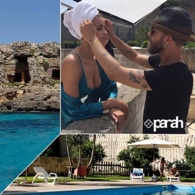 Costumi Parah, la nuova linea indossata  da Ivana Mràzovà a Favignana dà spettacolo