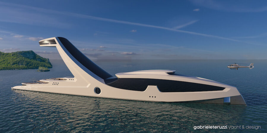Mega yacht, nessuno ha mai avvicinato il mare al cielo come Shaddai l'onnipotente