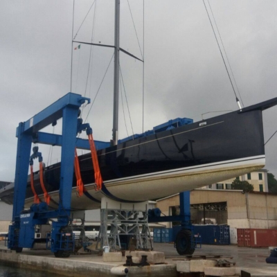 L'approdo più sicuro quando la barca  esce dall'acqua? È alla Naval Tecno Sud