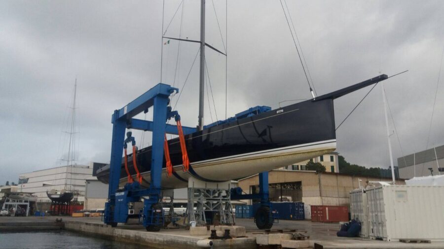 L'approdo più sicuro quando la barca  esce dall'acqua? È alla Naval Tecno Sud