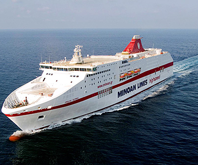 Traghetti per la Grecia, Minoan  lascia Trieste per ripartire da Venezia