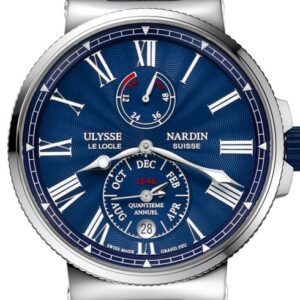 Blu, il colore del quadrante che indica  i veri intenditori di cronometri da marina