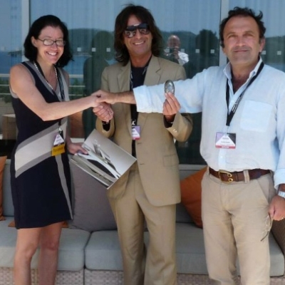 Barbara Amerio "ambasciatrice"  del design nautico italiano in Kuwait